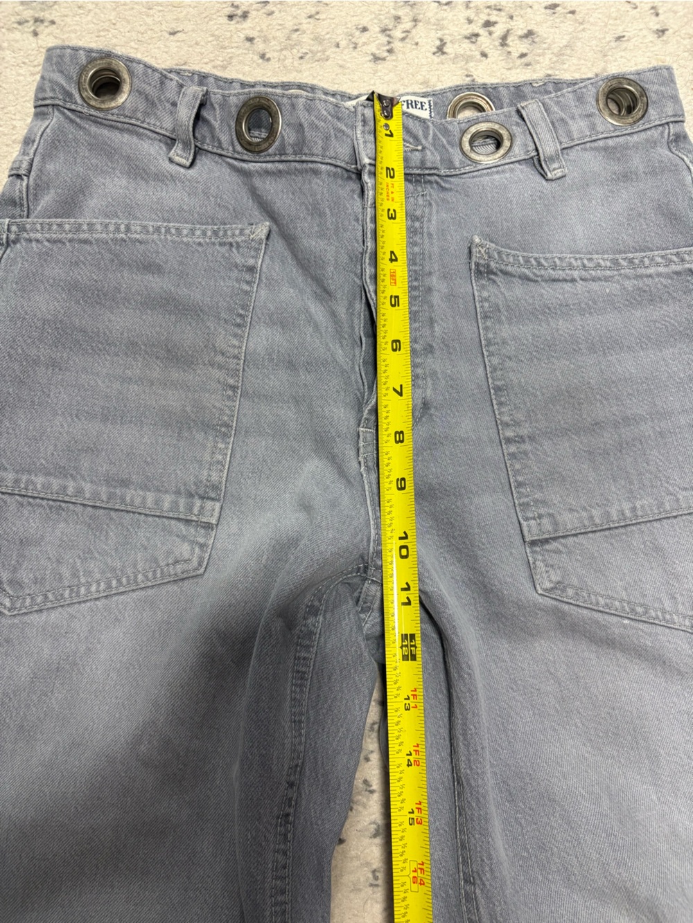 Free People We The Free Moxie Pull-On Barrel Jeans - Picture 8 of 9